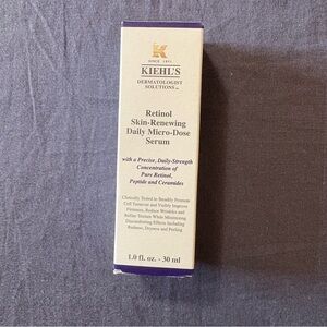 NEW KIEHL'S Retinol Skin Renewing Daily Micro-Dose Serum 1.0 fl oz